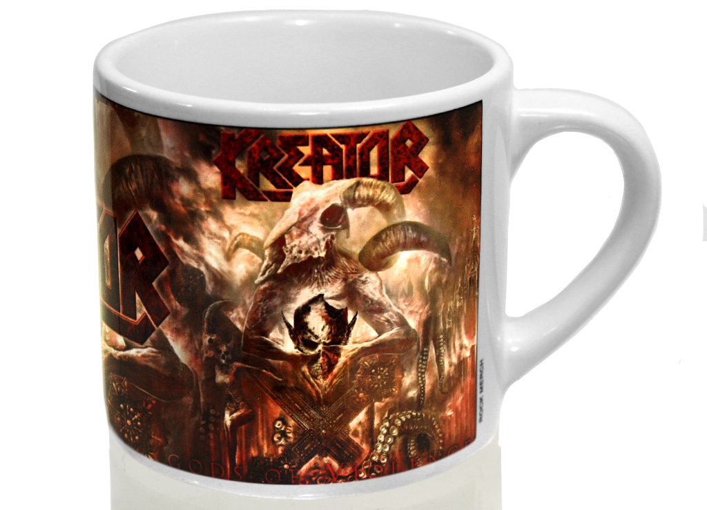 Чашка кофейная RockMerch Kreator - фото 3 - rockbunker.ru
