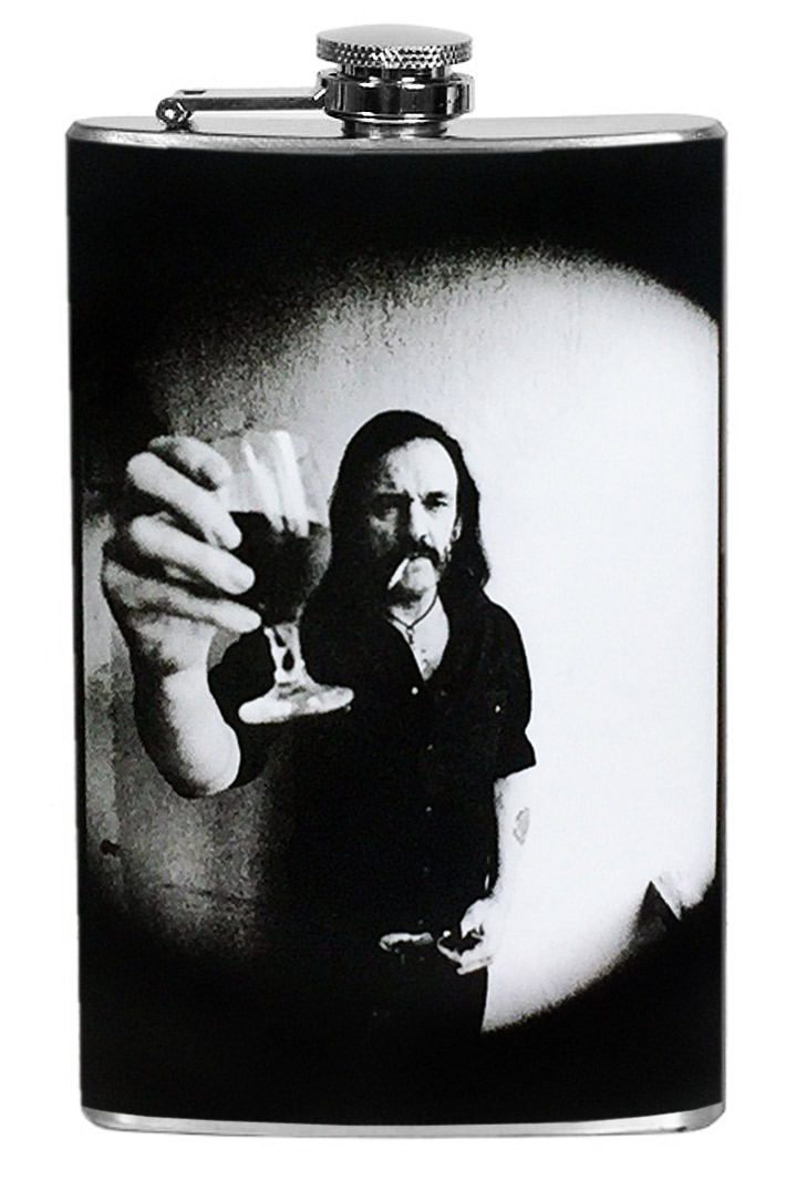 Фляга Motorhead Lemmy 9oz - фото 1 - rockbunker.ru