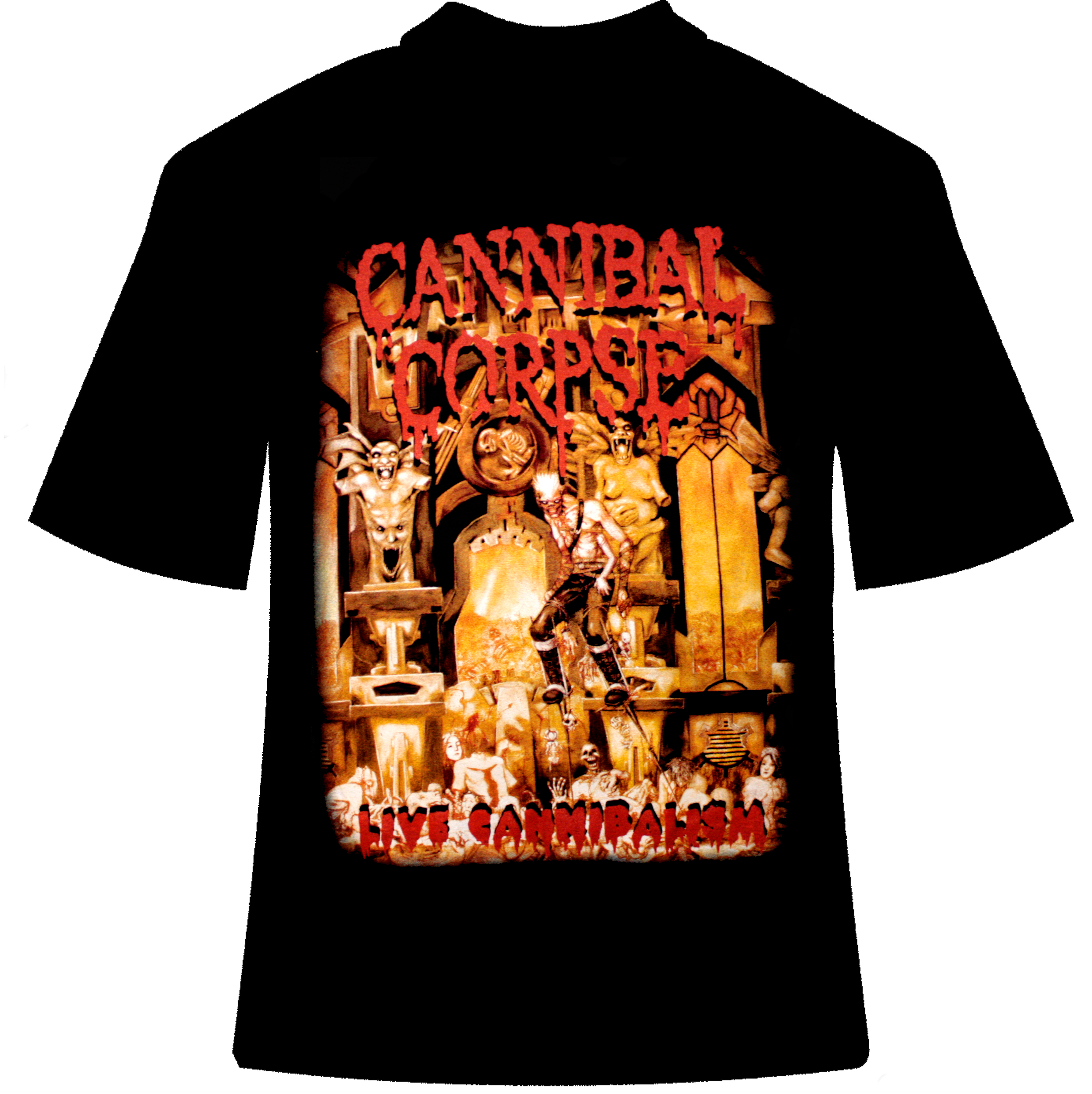 Футболка Hot Rock Cannibal Corpse - фото 1 - rockbunker.ru