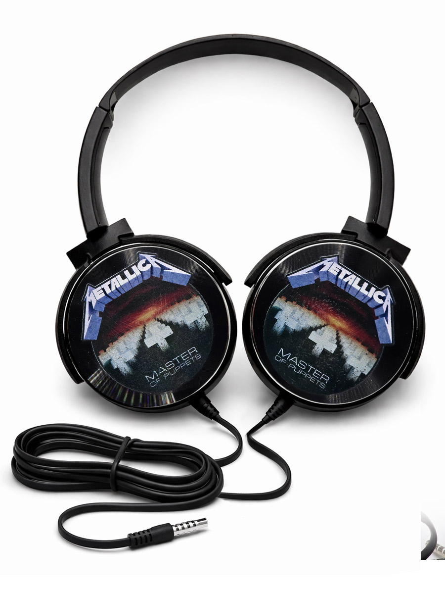 Наушники Metallica - фото 1 - rockbunker.ru