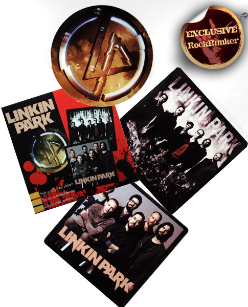 Набор стикеров RockMerch Linkin Park - фото 1 - rockbunker.ru