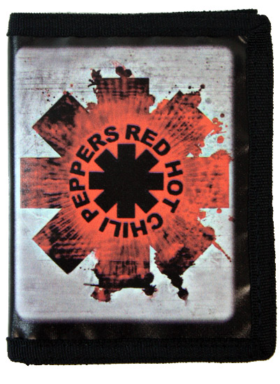 Кошелек Red Hot Chili Peppers из кожзаменителя - фото 1 - rockbunker.ru
