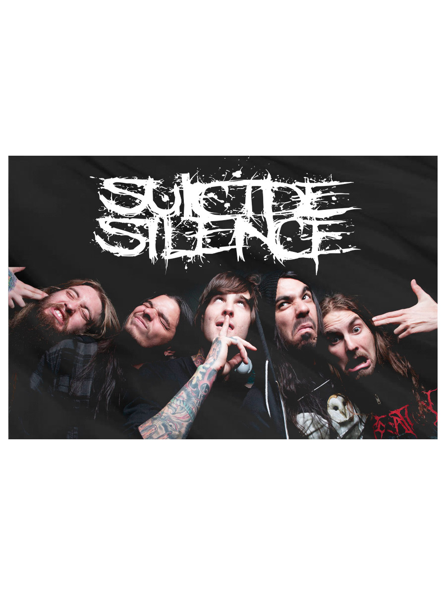 Флаг Suicide Silence - фото 2 - rockbunker.ru