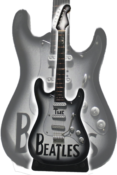 Сувенирная копия гитары Fender Stratocaster The Beatles - фото 1 - rockbunker.ru