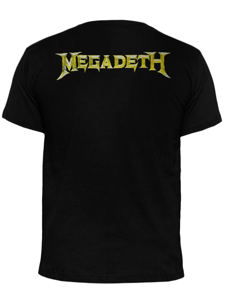 Футболка Megadeth - фото 2 - rockbunker.ru