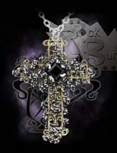 Кулон Alchemy Gothic P524 Hederige Cross - фото 2 - rockbunker.ru