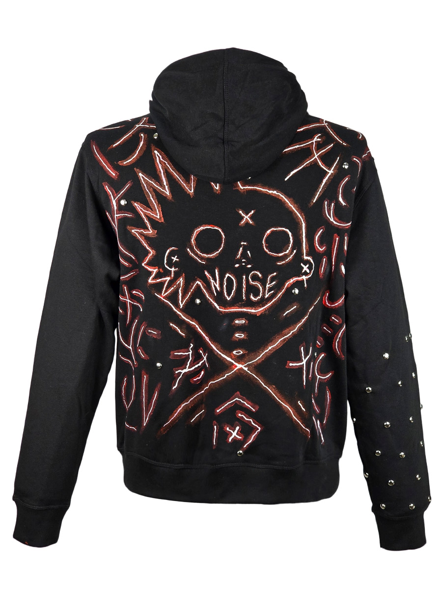 Толстовка кастомная Noise - фото 2 - rockbunker.ru
