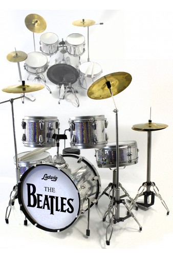 Копия барабанов The Beatles серые - фото 1 - rockbunker.ru