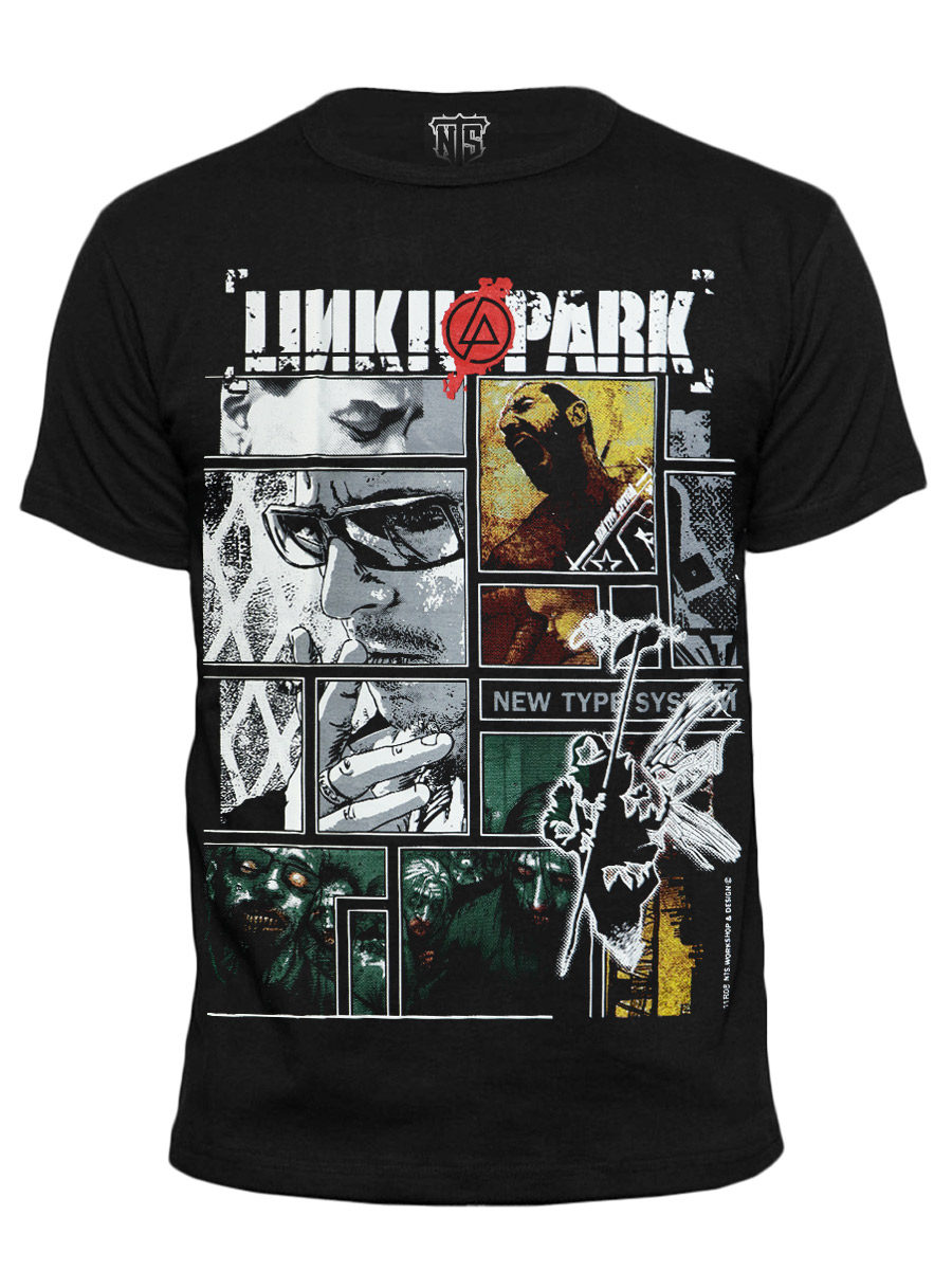Футболка New Type System Linkin Park - фото 1 - rockbunker.ru