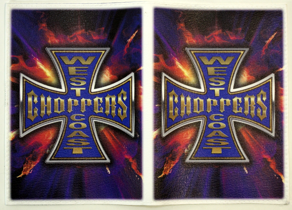 Обложка West Coast Choppers для паспорта - фото 2 - rockbunker.ru
