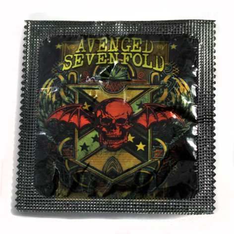 Презерватив RockMerch Avenged Sevenfold - фото 2 - rockbunker.ru