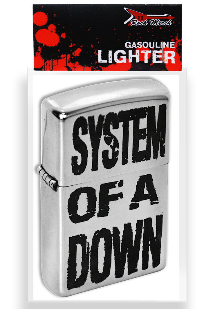 Зажигалка с гравировкой System Of A Down - фото 2 - rockbunker.ru