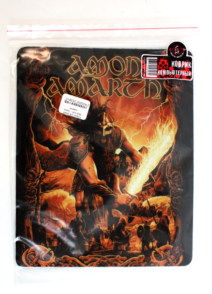 Коврик для мыши RockMerch Amon Amarth - фото 2 - rockbunker.ru