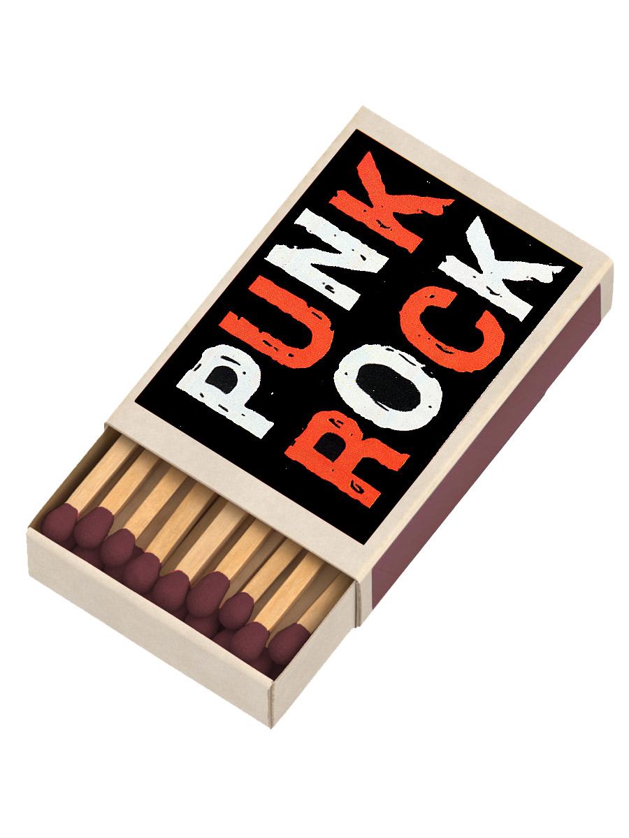 Спички с магнитом Punk Rock - фото 1 - rockbunker.ru