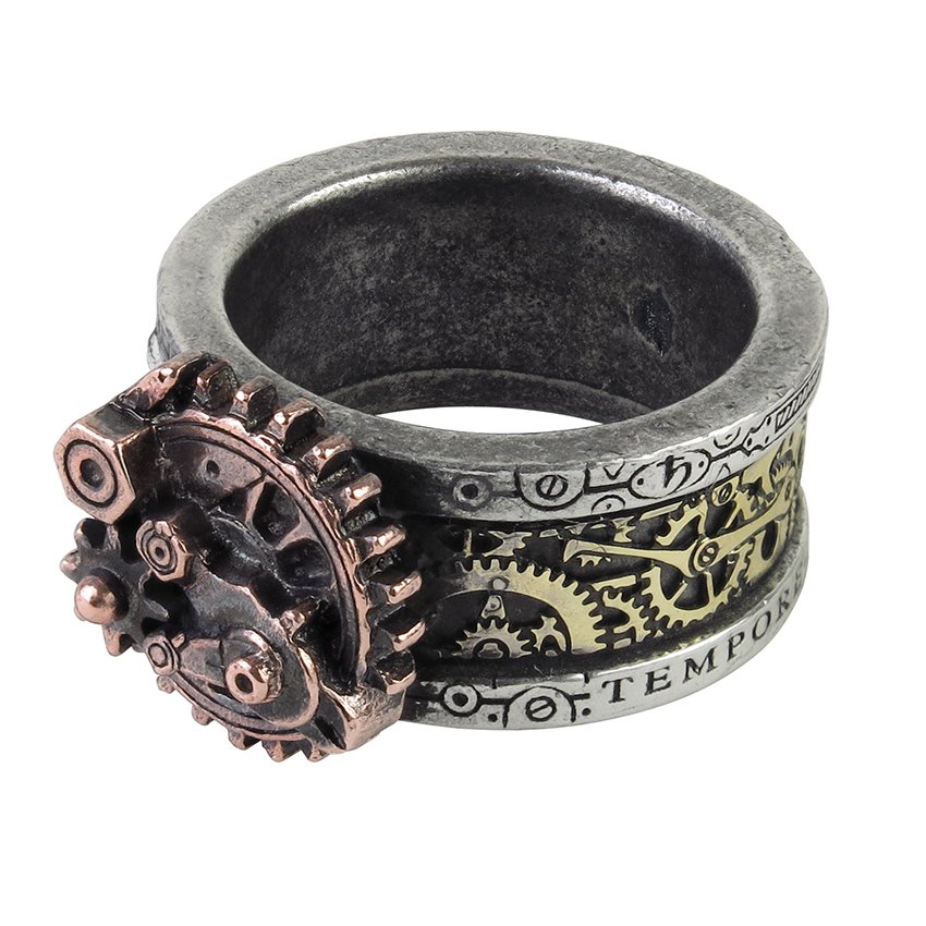 Кольцо Alchemy Gothic R200 Quanta Mechanica Cosmonatallogy - фото 1 - rockbunker.ru