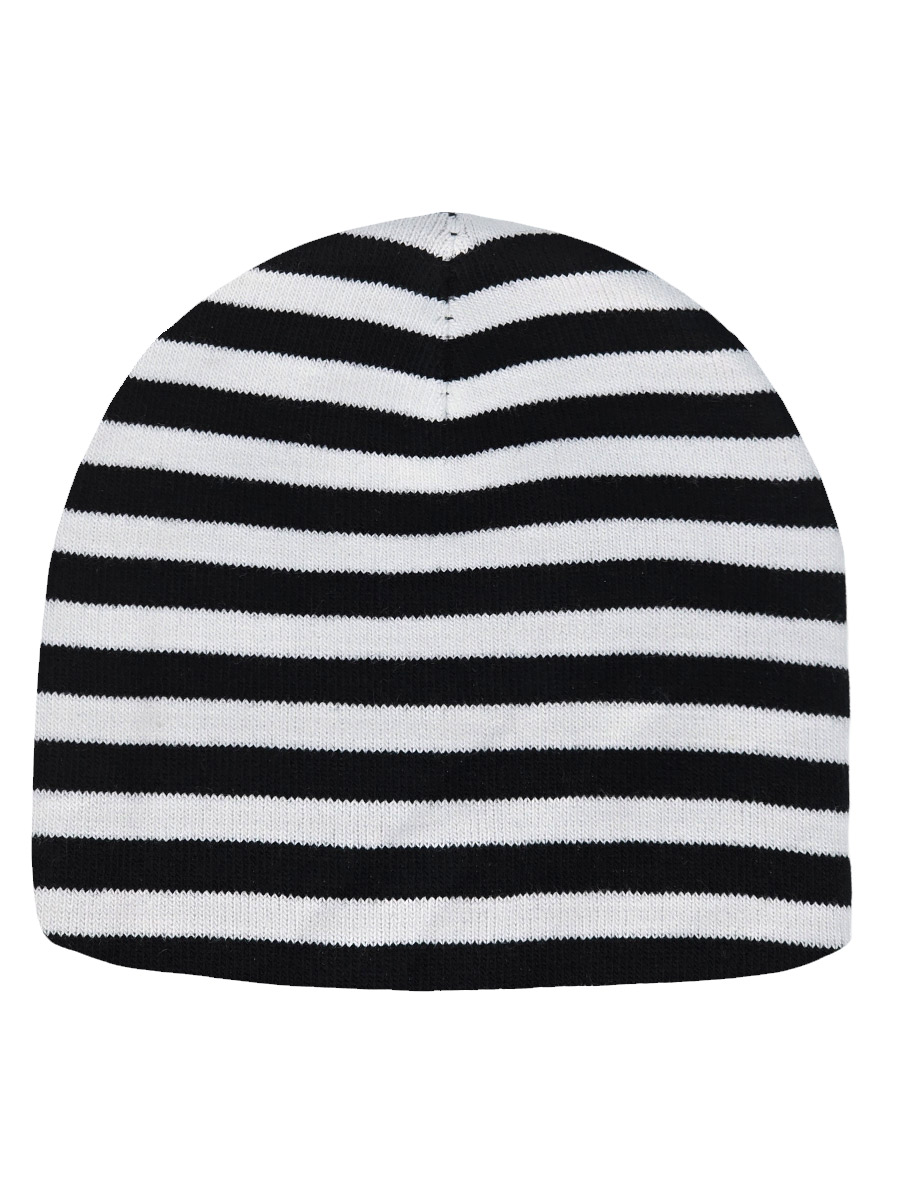 Шапка Роджер Розовый Полоска - фото 2 - rockbunker.ru