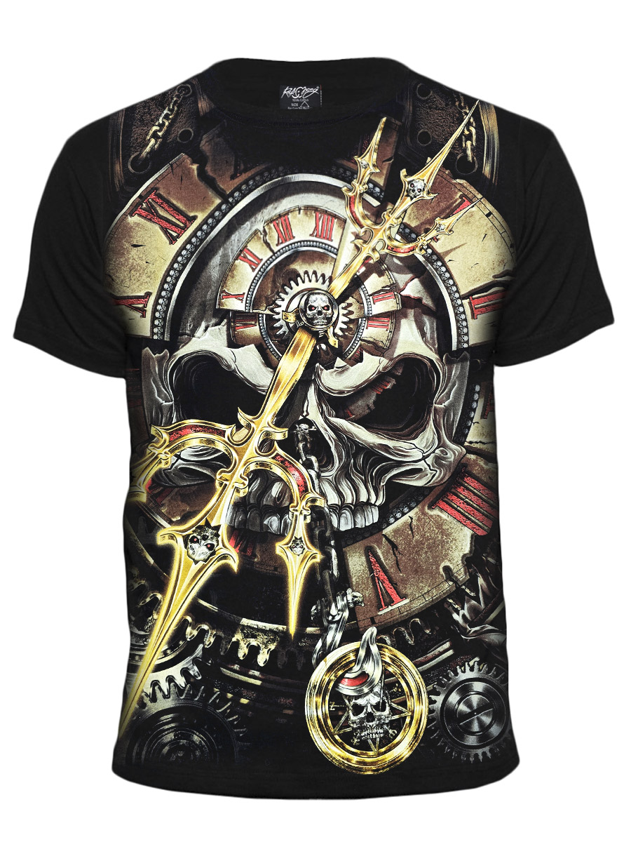Футболка Rock Chang Адские Часы - фото 1 - rockbunker.ru