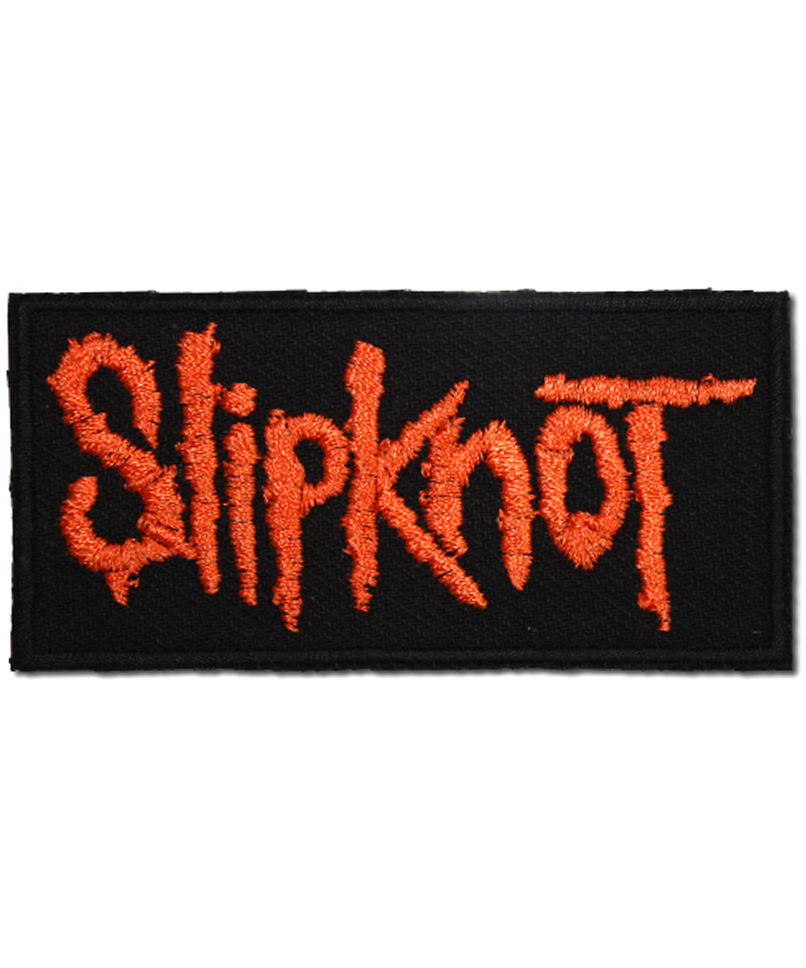 Нашивка RockMerch Slipknot белая - фото 2 - rockbunker.ru