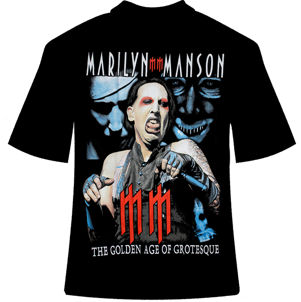 Футболка Marilyn Manson The golden age of grotesque - фото 1 - rockbunker.ru