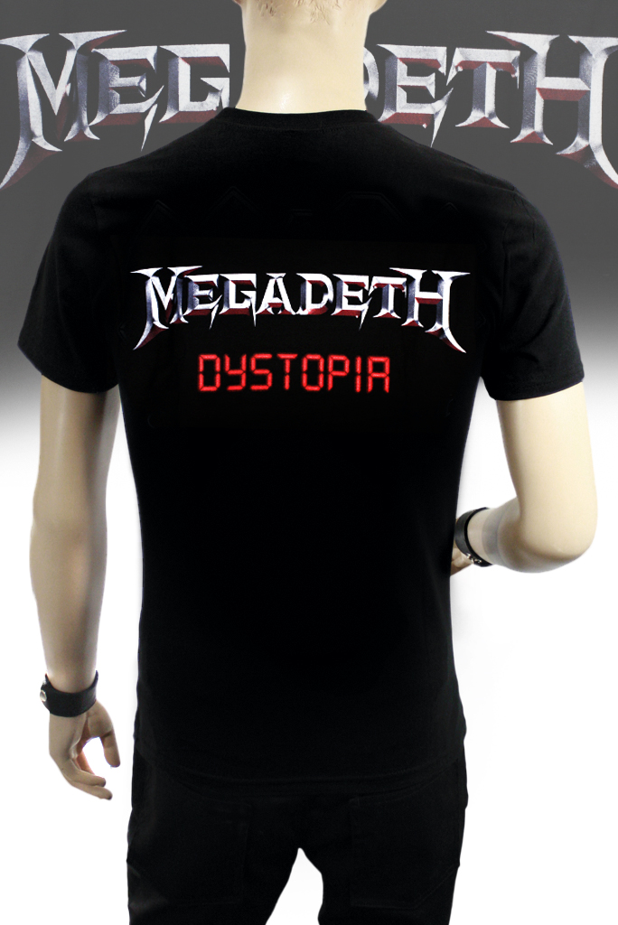 Футболка Megadeth Dystopia - фото 2 - rockbunker.ru