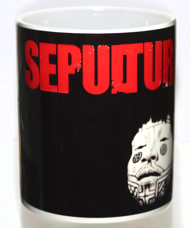 Кружка Sepultura - фото 1 - rockbunker.ru