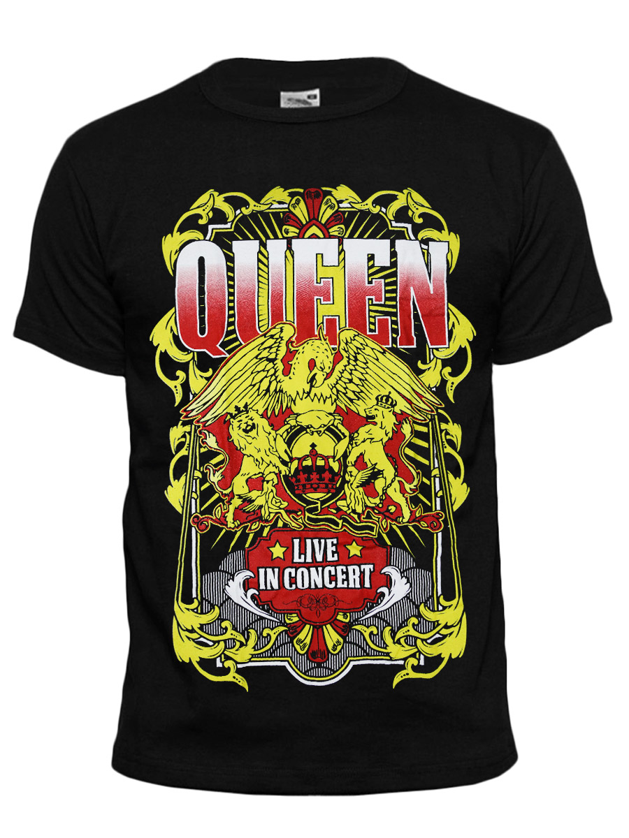 Футболка Queen - фото 1 - rockbunker.ru