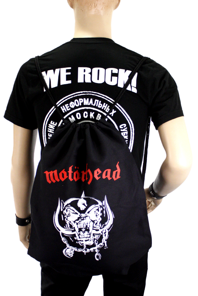 Мешок заплечный Motorhead - фото 1 - rockbunker.ru