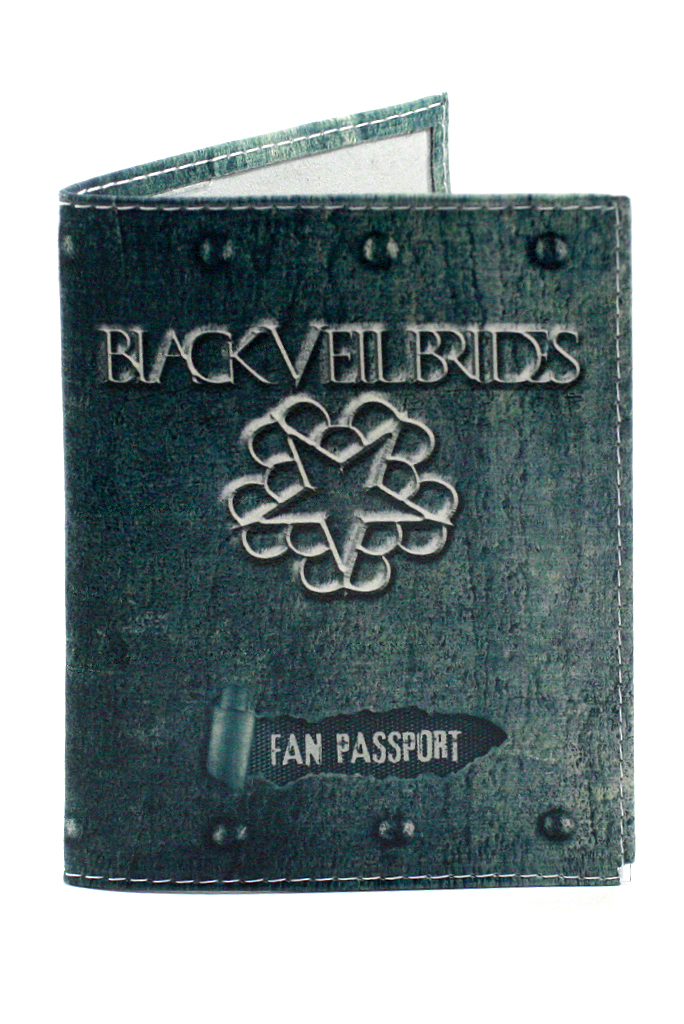 Обложка на паспорт RockMerch Black Veil Brides - фото 1 - rockbunker.ru
