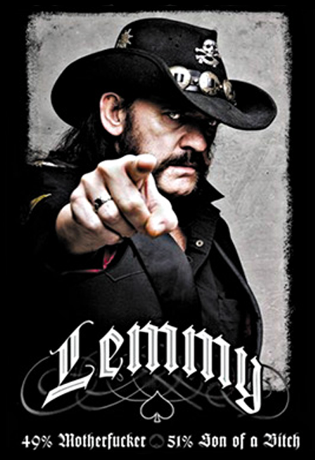 Магнит RockMerch Motorhead Lemmy Kilmister - фото 1 - rockbunker.ru
