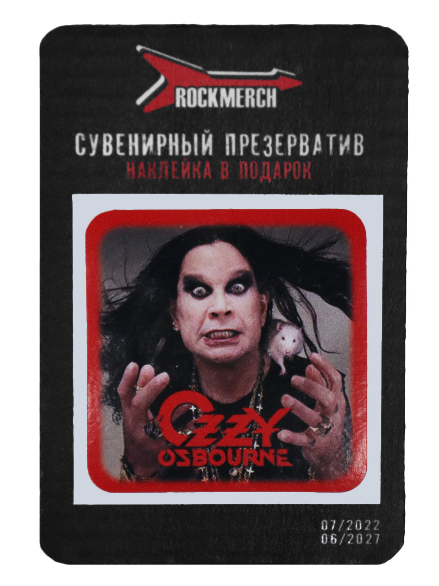 Презерватив RockMerch Ozzy Osbourne - фото 2 - rockbunker.ru