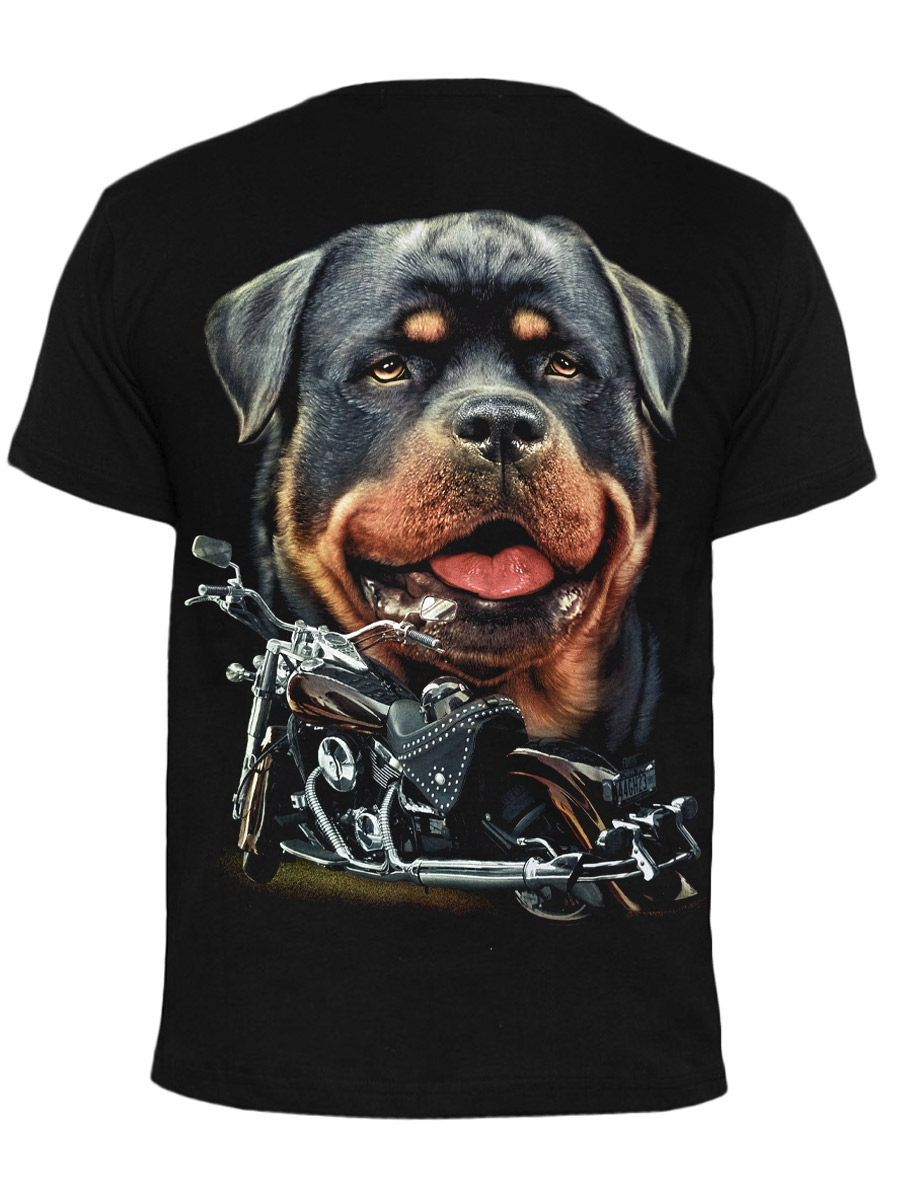 Футболка Rock Chang Ротвейлер - фото 2 - rockbunker.ru