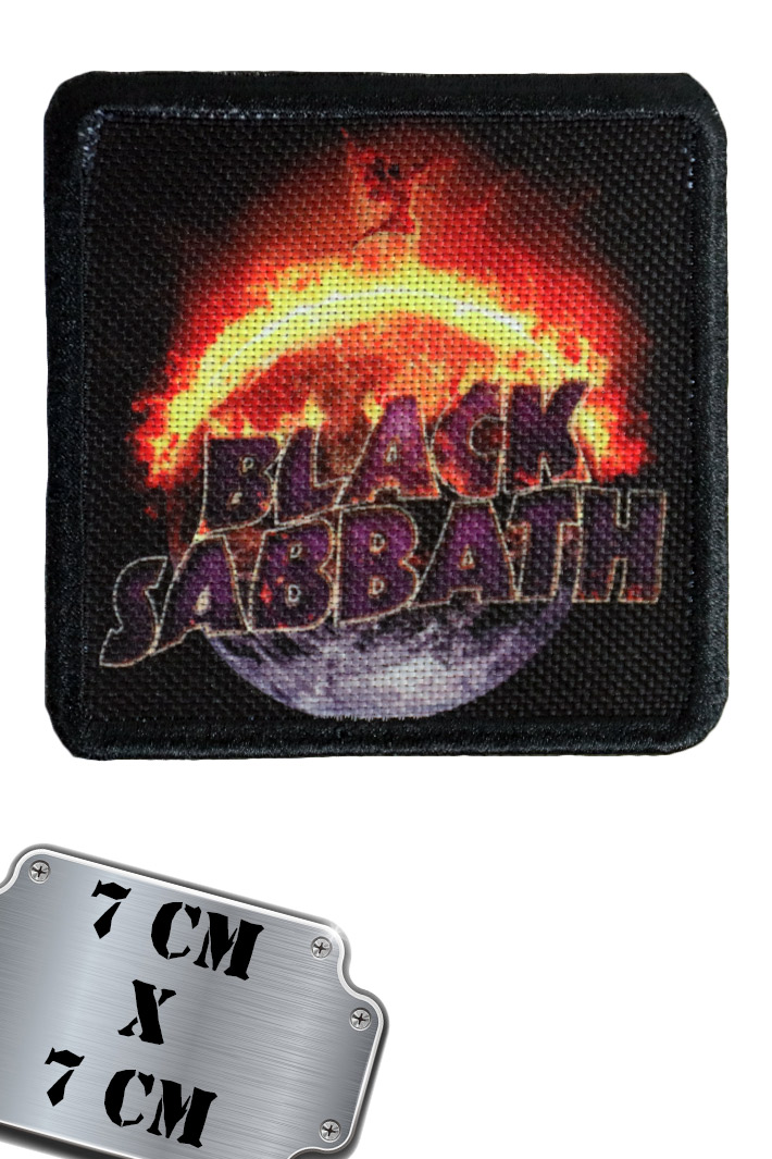 Термонашивка RockMerch Black Sabbath - фото 1 - rockbunker.ru