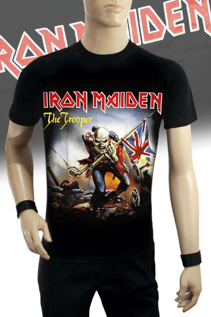 Футболка RockMerch Iron Maiden The Trooper - фото 2 - rockbunker.ru