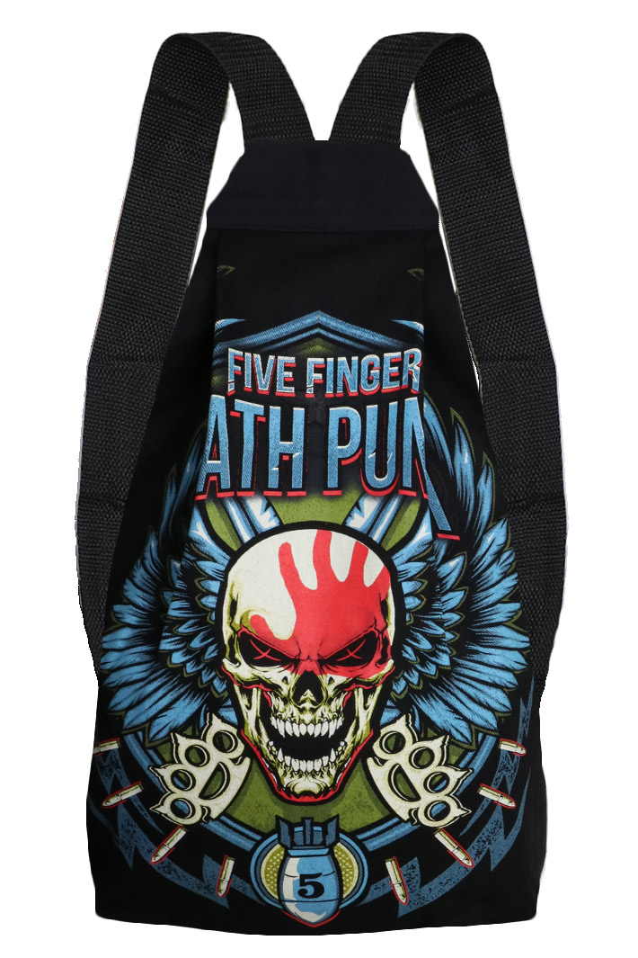 Торба Five Finger Death Punch текстильная - фото 1 - rockbunker.ru