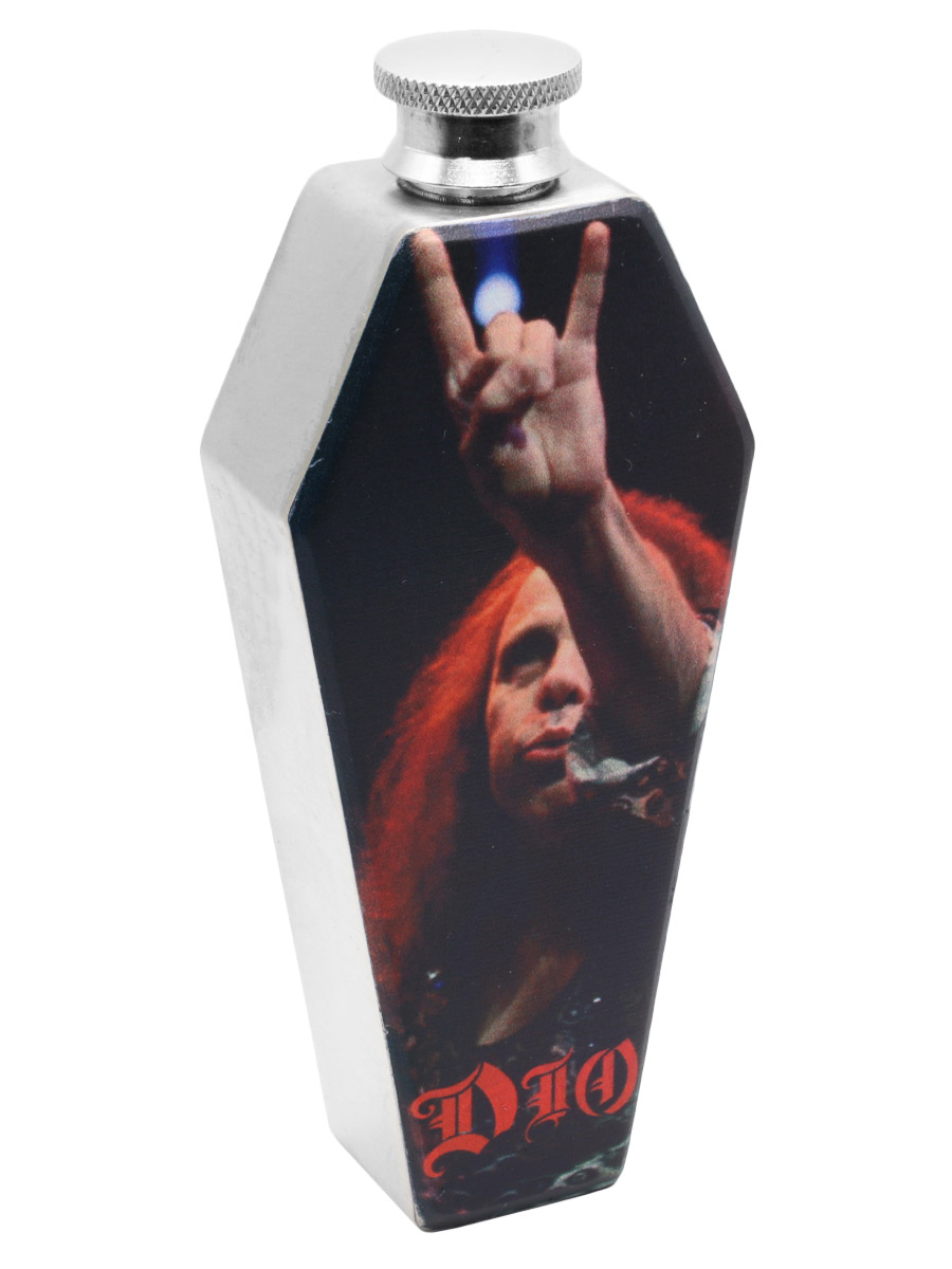 Фляга-Гроб RockMerch Dio - фото 1 - rockbunker.ru