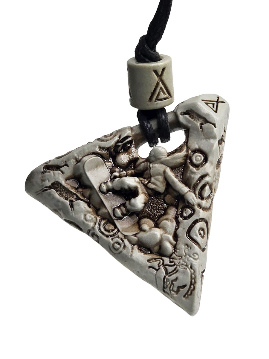 Кулон  Алтай Сноубордист - фото 1 - rockbunker.ru