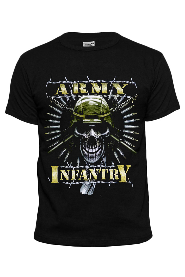 Футболка Army Infantary - фото 1 - rockbunker.ru