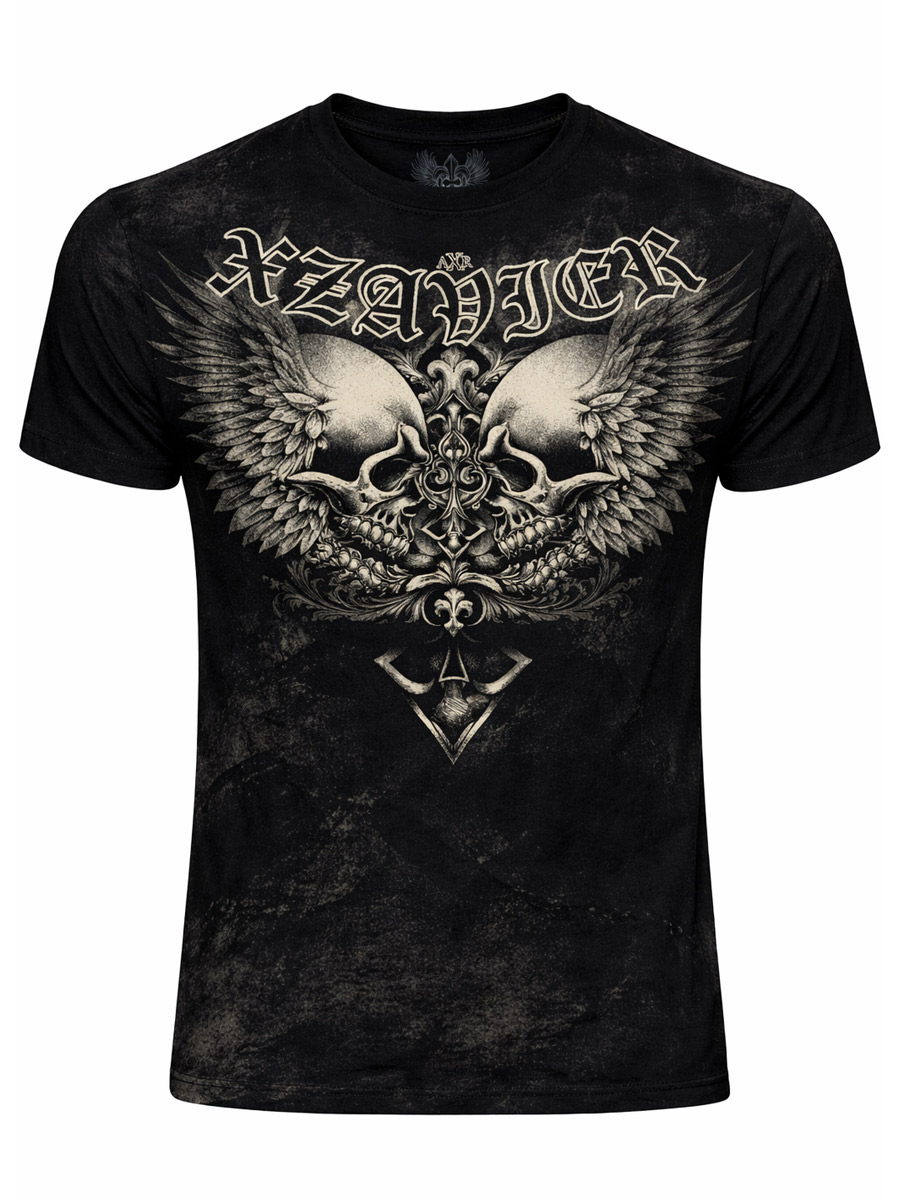 Футболка Xzavier New House Script - фото 1 - rockbunker.ru