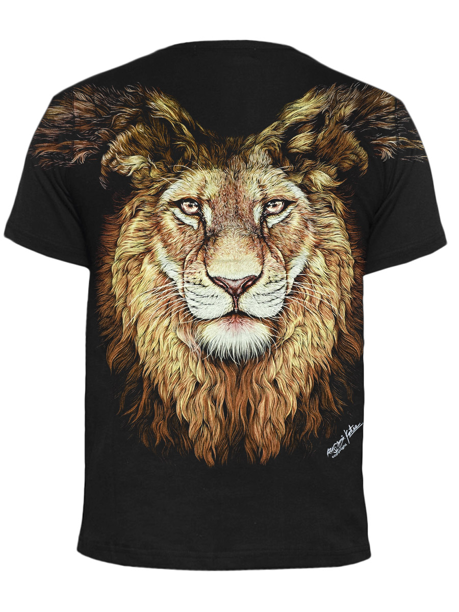 Футболка Rock Chang Лев - фото 2 - rockbunker.ru