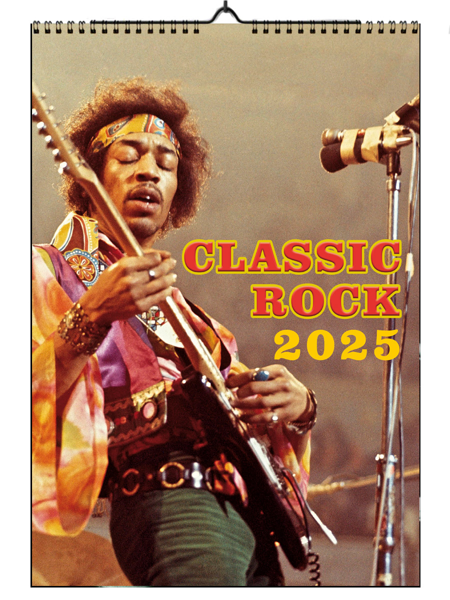 Календарь RockMerch Classic Rock 2025 - фото 2 - rockbunker.ru