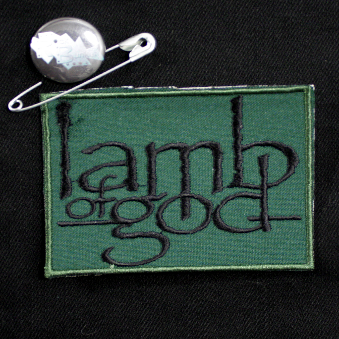Нашивка Lamb of God - фото 1 - rockbunker.ru
