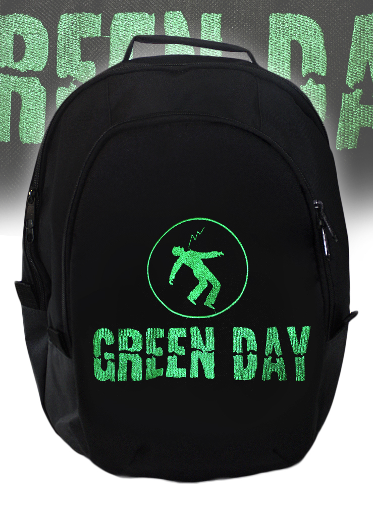 Рюкзак Green Day текстильный - фото 1 - rockbunker.ru