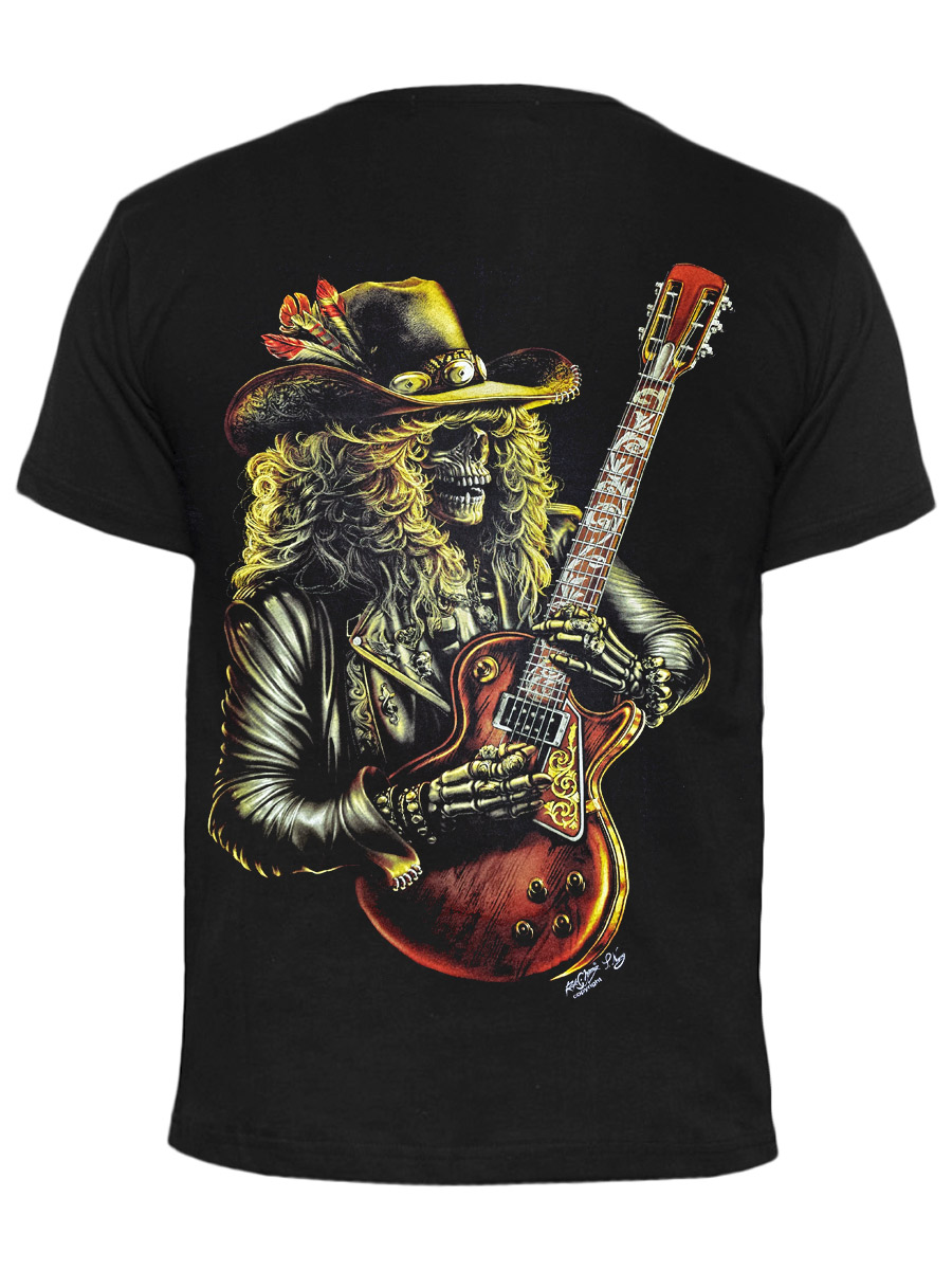 Футболка Rock Chang Guitarist - фото 2 - rockbunker.ru