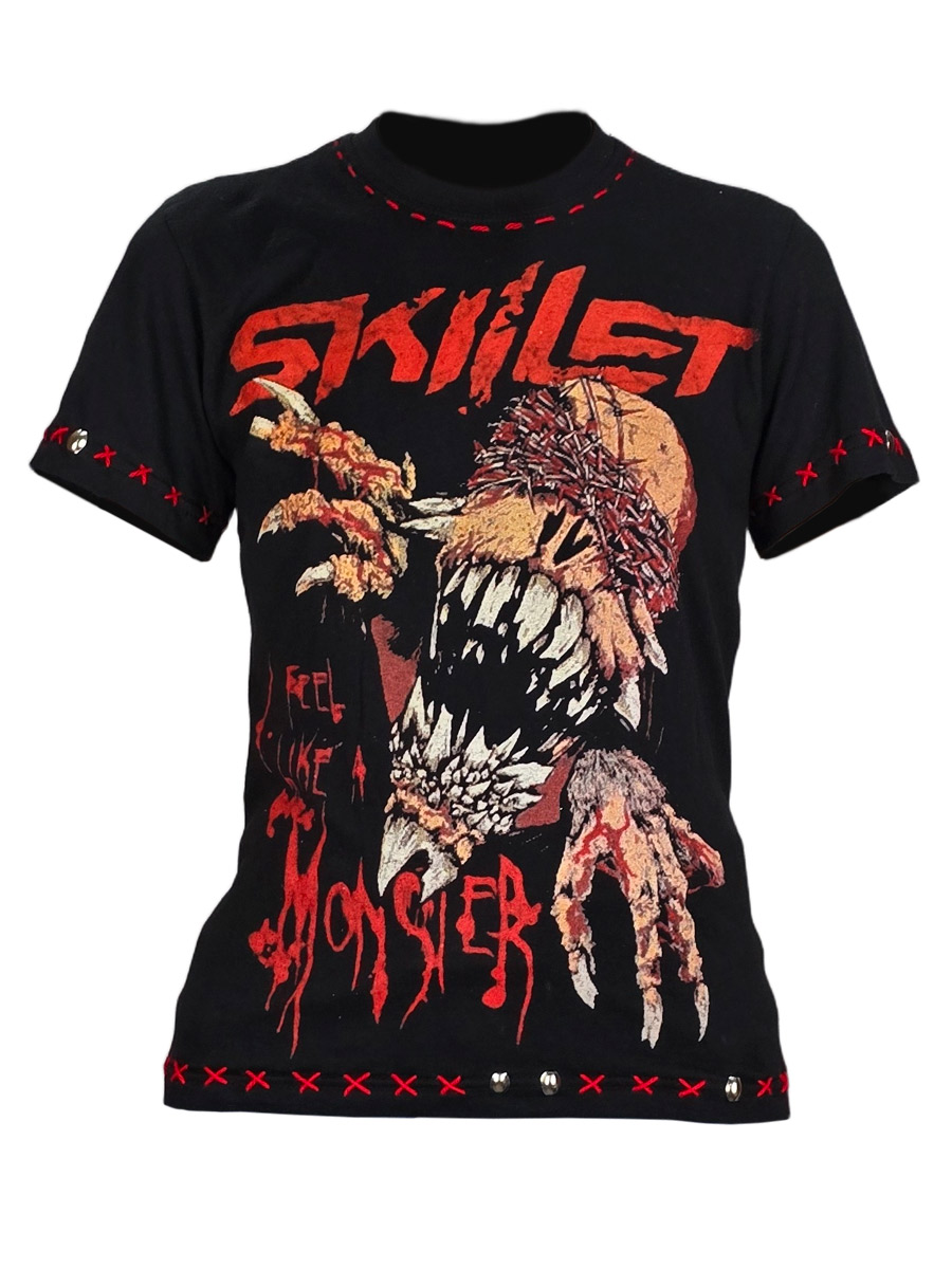 Футболка кастомная Skillet - фото 1 - rockbunker.ru