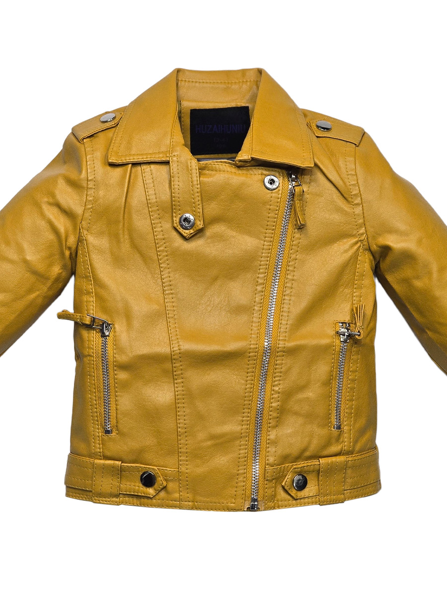 Косуха Детская Желтая - фото 3 - rockbunker.ru