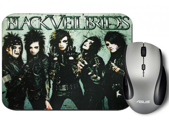 Коврик для мыши RockMerch Black Veil Brides - фото 1 - rockbunker.ru