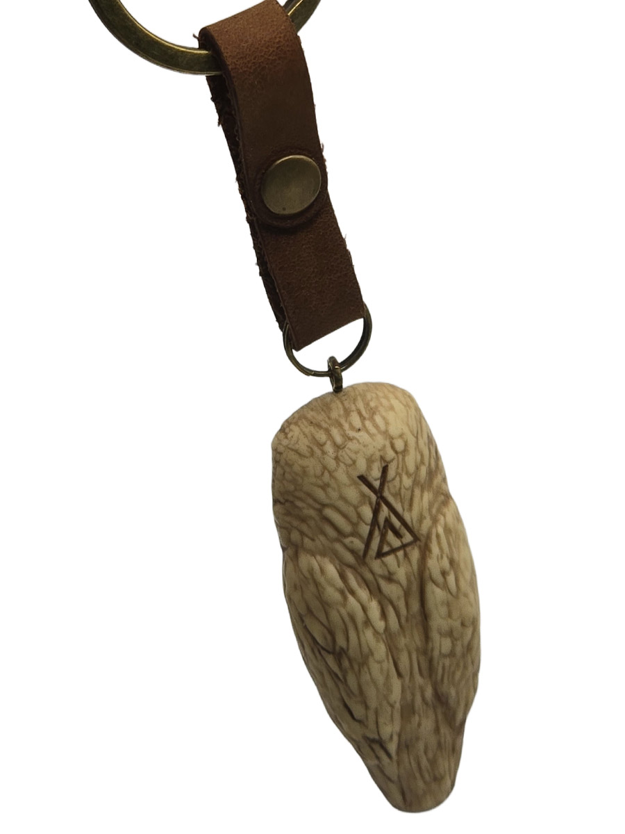 Брелок Сыч - фото 2 - rockbunker.ru