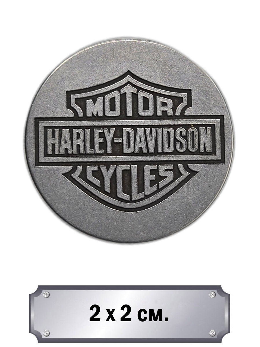 Значок Harley-Davidson - фото 1 - rockbunker.ru