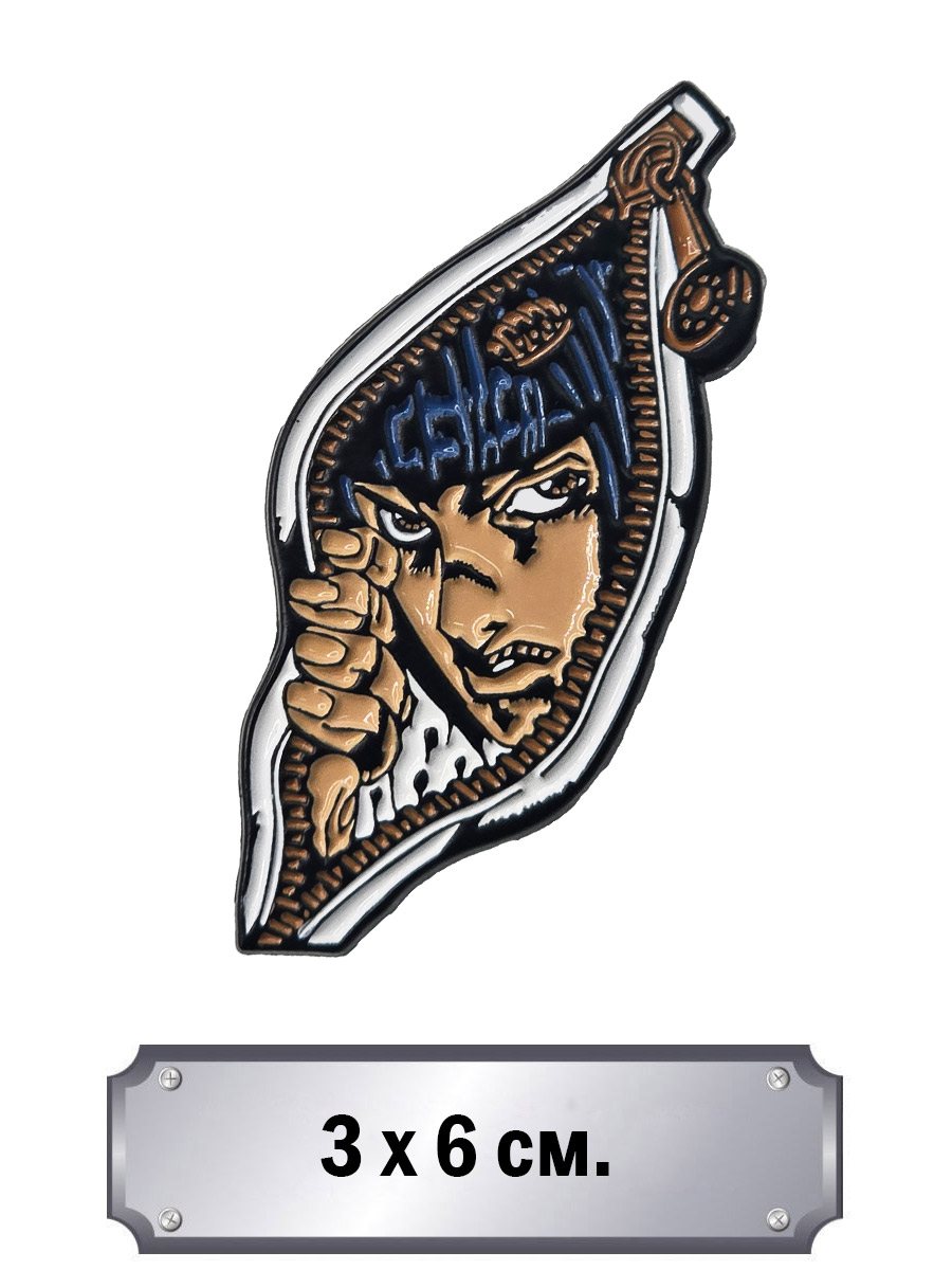 Значок Бруно Буччеллати - фото 1 - rockbunker.ru