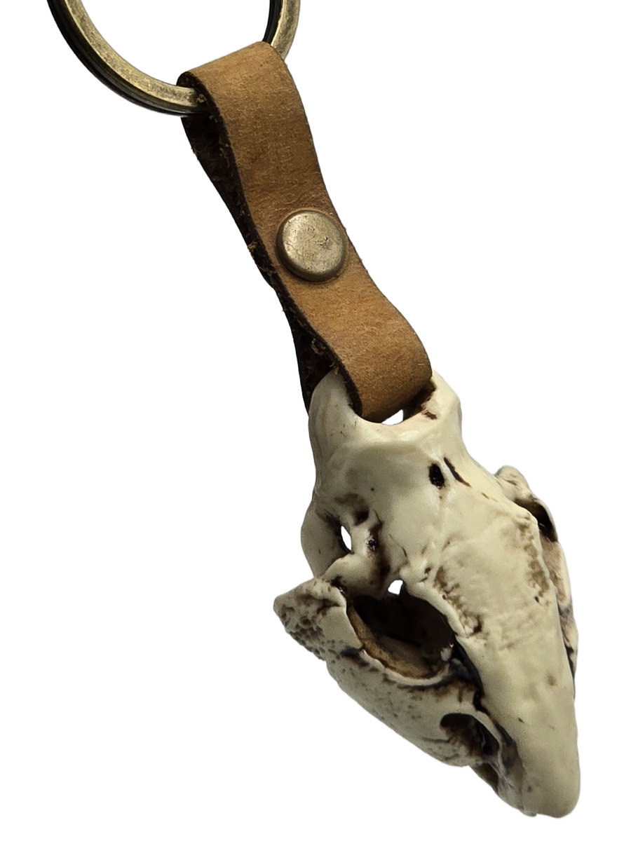 Брелок Череп Паки - фото 1 - rockbunker.ru